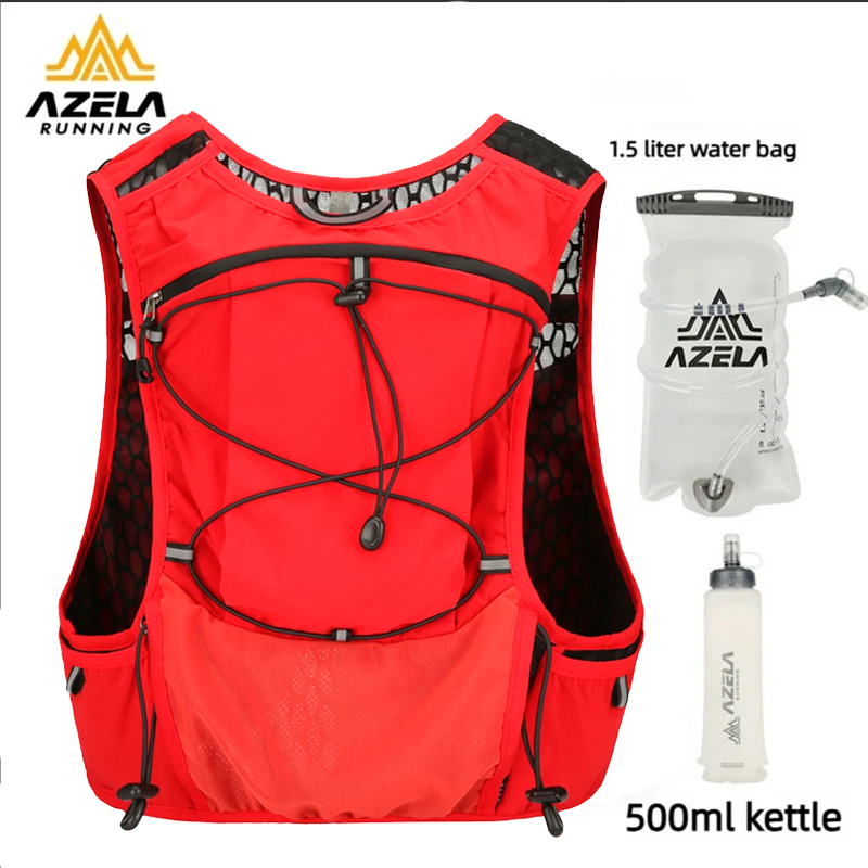 Running Gear Reflective - حقيبة ظهر خفيفة الوزن للترطيب، قابلة
