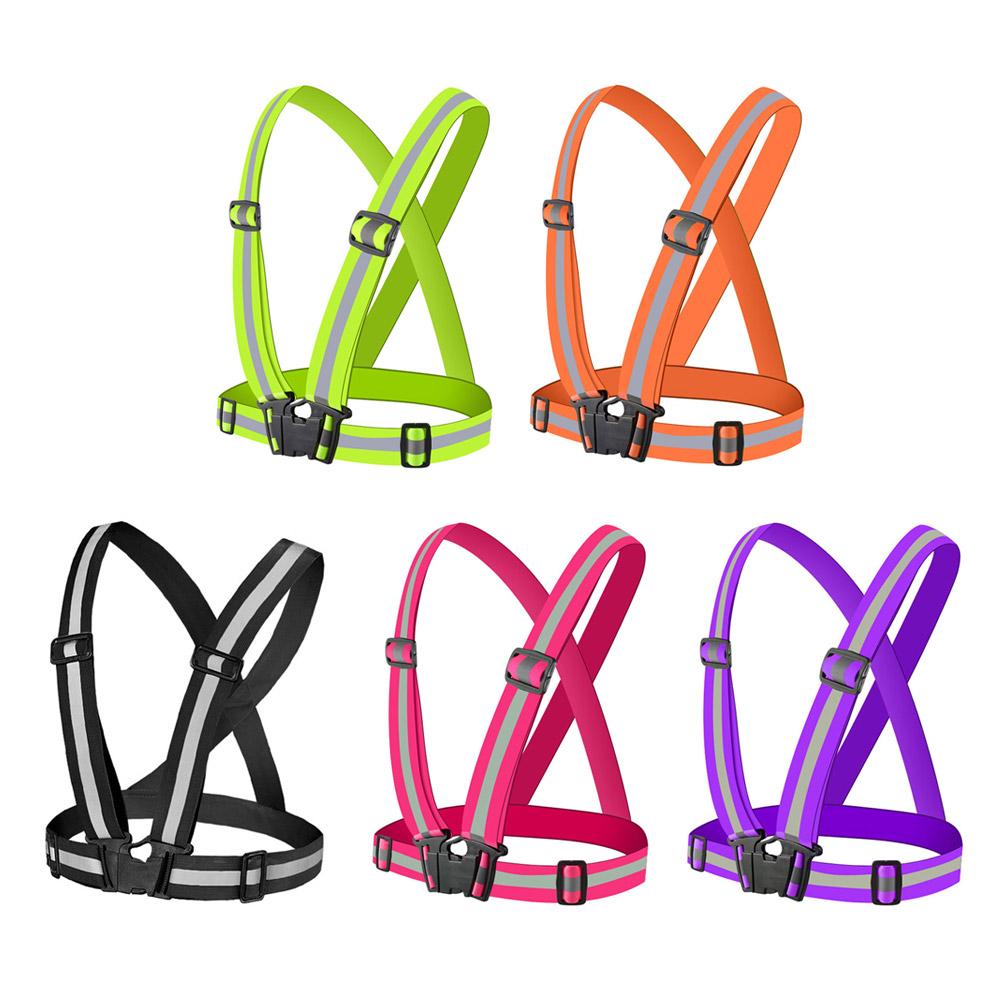 Running Gear Reflective - سترة عاكسة قابلة للتعديل مع شريط
