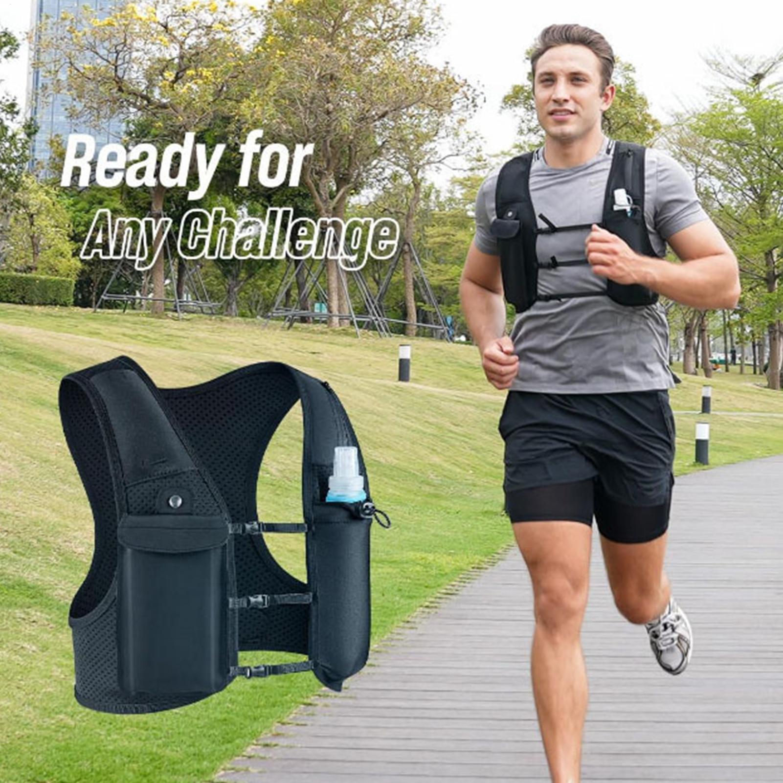 Running Gear Reflective - سترة جري عاكسة للضوء مع حقيبة