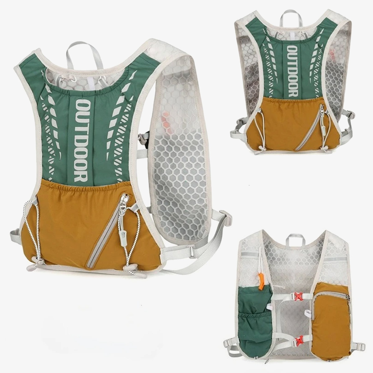 Running Gear For Marathon - حقيبة ظهر احترافية للجري لمسافات طويلة،
