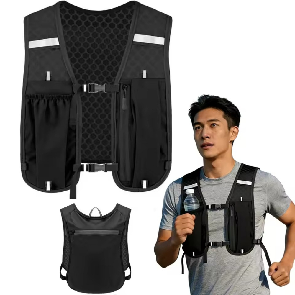 Running Gear For Marathon - حقيبة ظهر خفيفة الوزن للجري للرجال