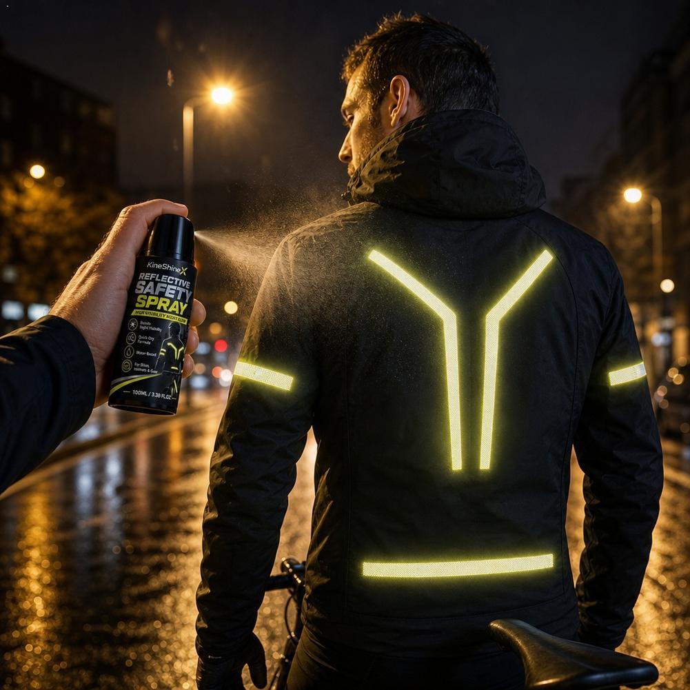 Running Gear Reflective - بخاخ أمان عاكس للضوء ليلاً، طلاء