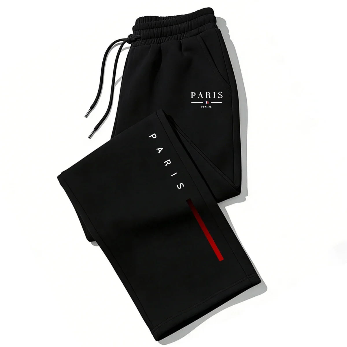 بنطلون واسع الساق مطبوع عليه P - مراجعة Running Gear Winter وسعره