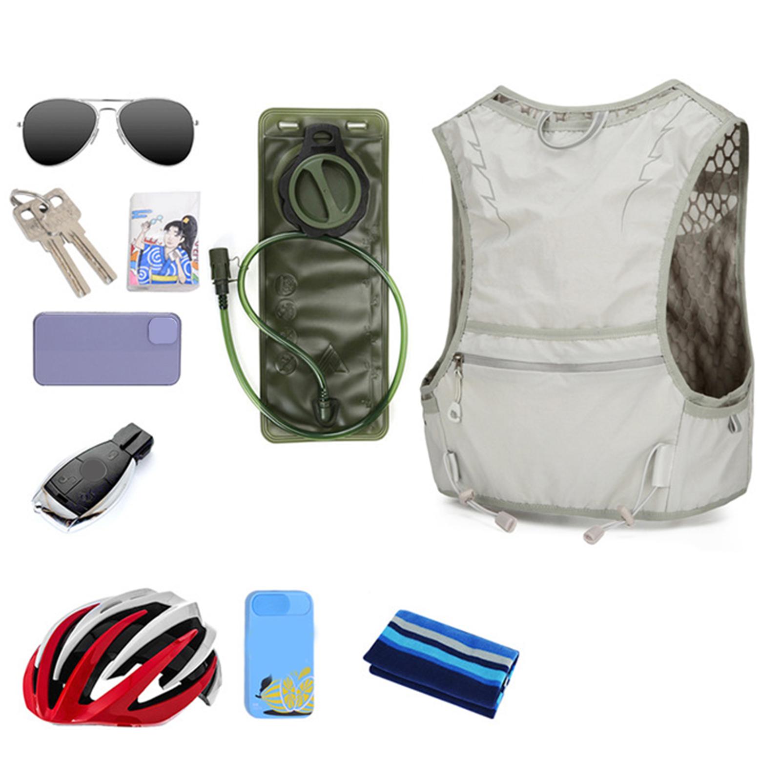سترة ترطيب رياضية بجيوب متعددة - مراجعة Running Gear For Marathon وسعره