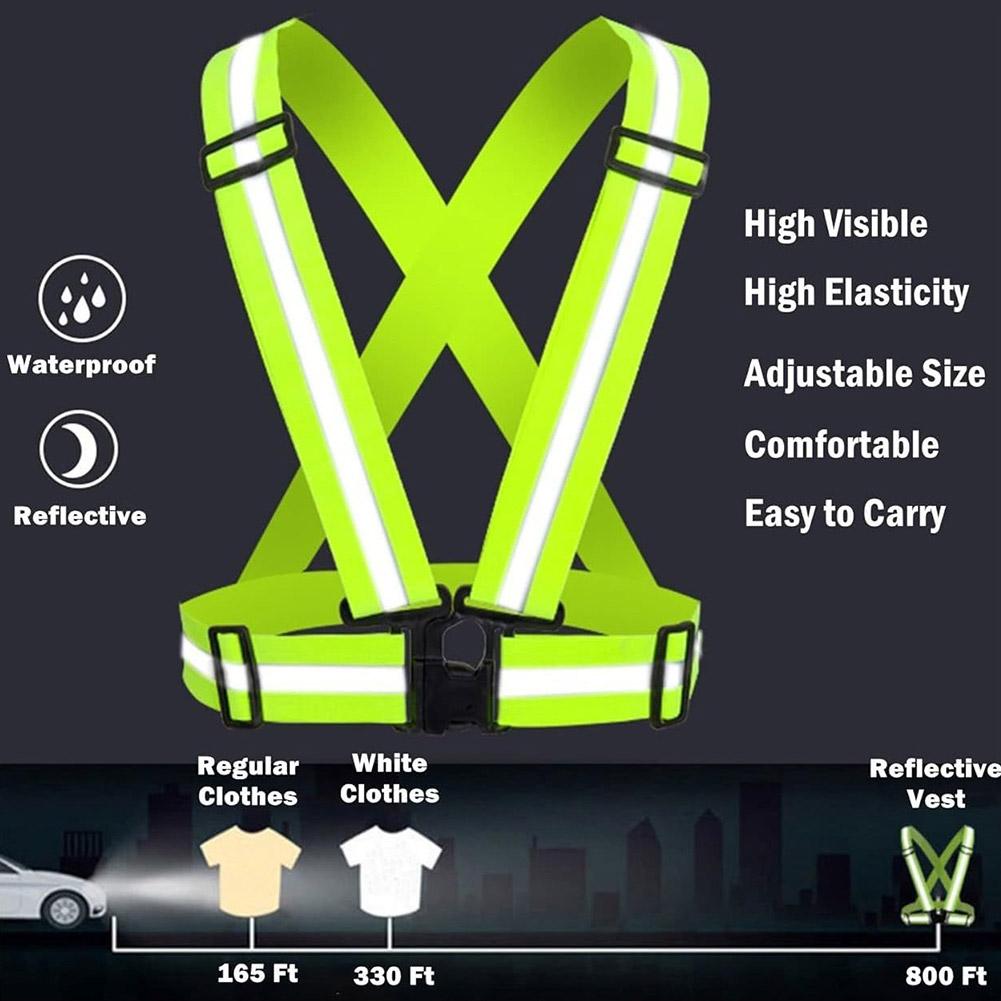 سترة عاكسة قابلة للتعديل مع شر - مراجعة Running Gear Reflective وسعره