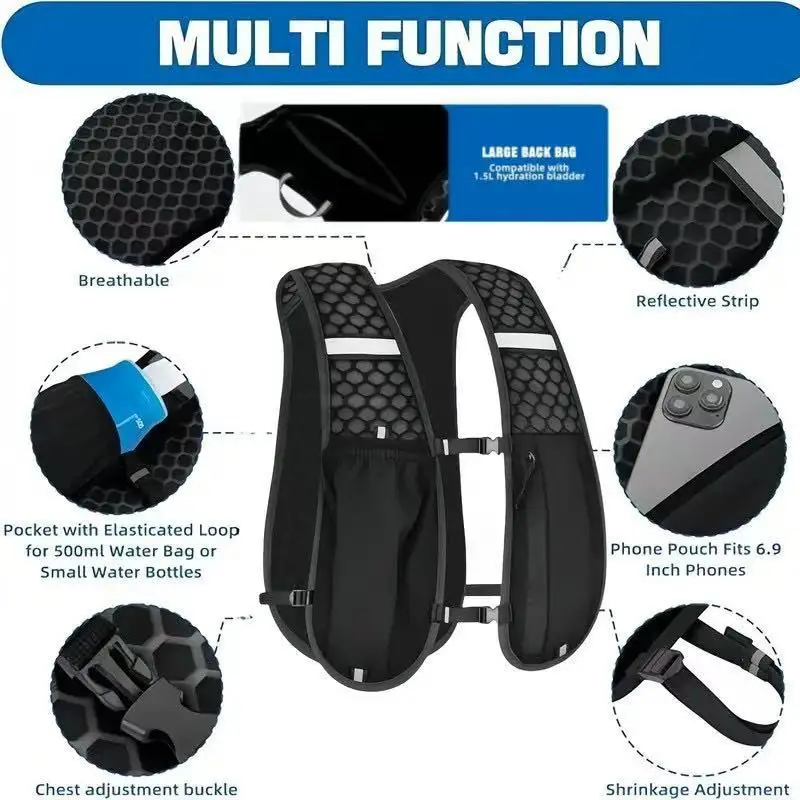 حقيبة ظهر رياضية خفيفة الوزن م - مراجعة Running Gear For Marathon وسعره