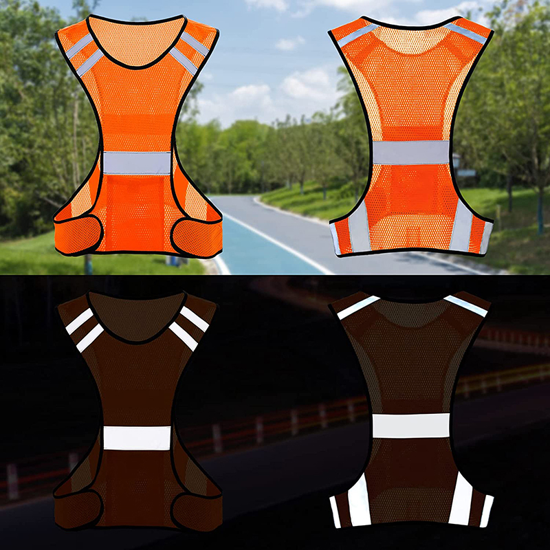 سترة أمان عاكسة من الشبك الفلو - مراجعة Running Gear Reflective وسعره