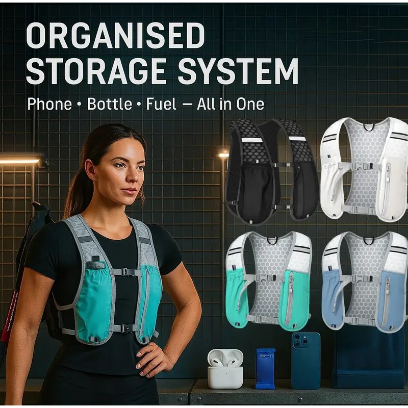 سترة جري خفيفة الوزن مع جيب لل - مراجعة Running Gear Reflective وسعره