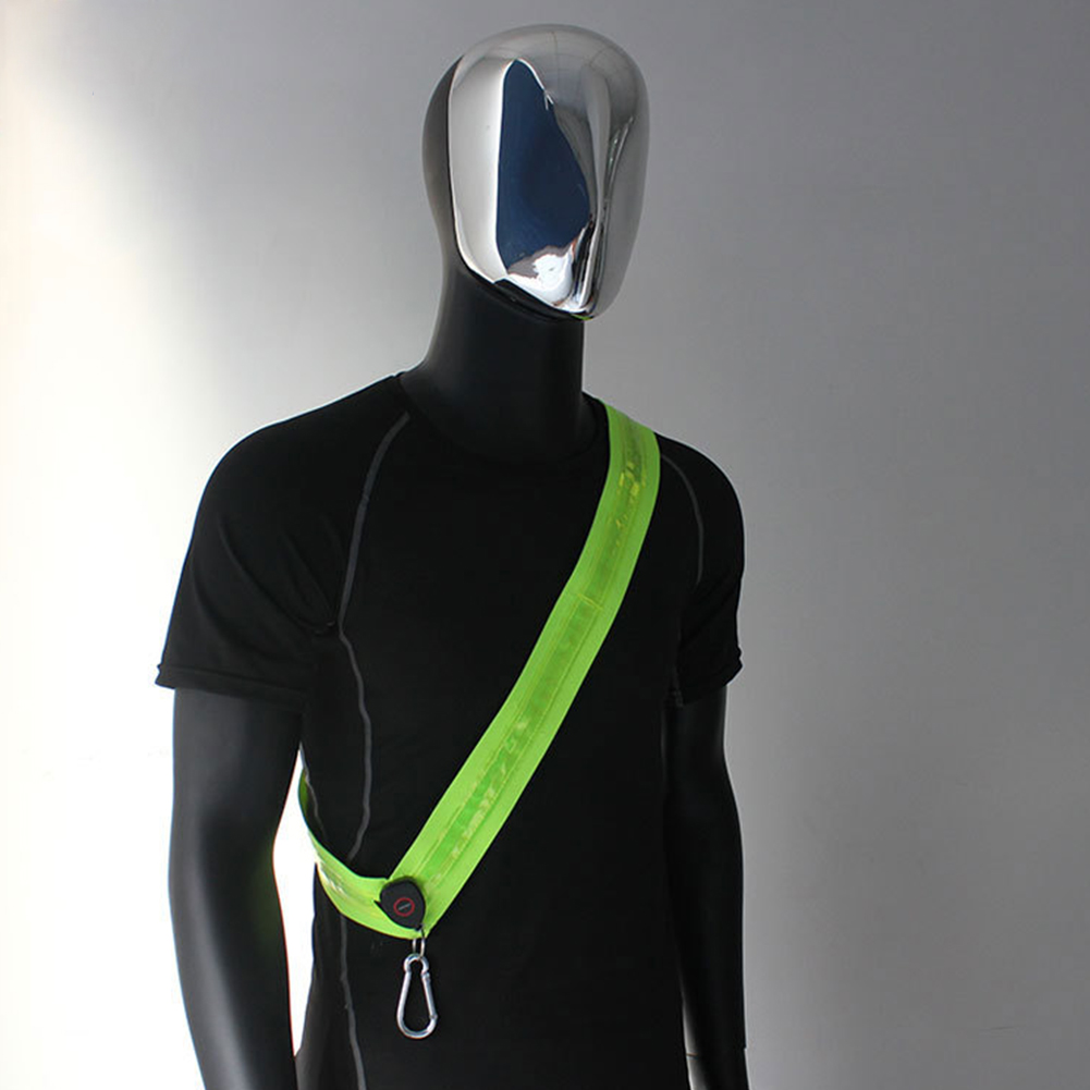 حزام كتف LED قابل لإعادة الشحن - مراجعة Running Gear Reflective وسعره