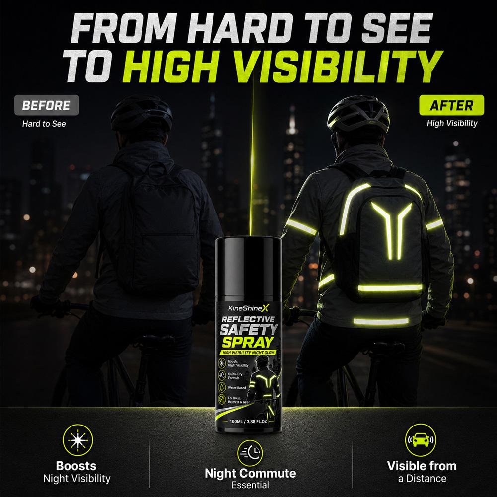 بخاخ أمان عاكس للضوء ليلاً، طل - مراجعة Running Gear Reflective وسعره