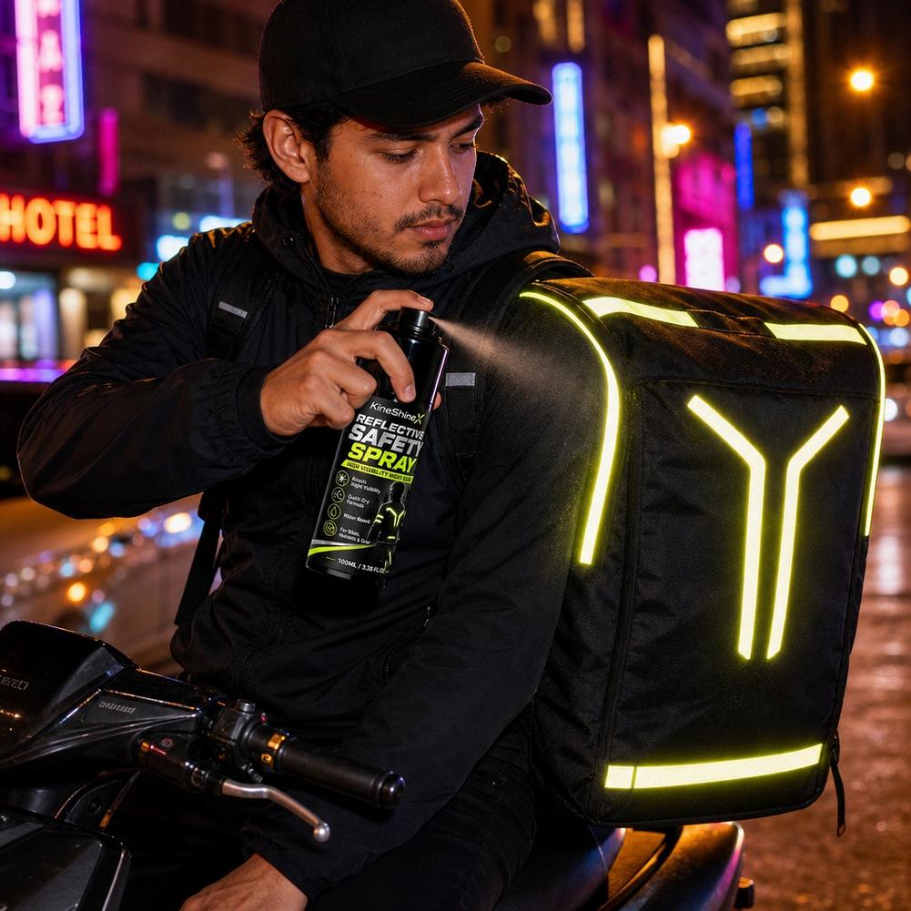 بخاخ أمان عاكس للضوء ليلاً، طل - مراجعة Running Gear Reflective وسعره